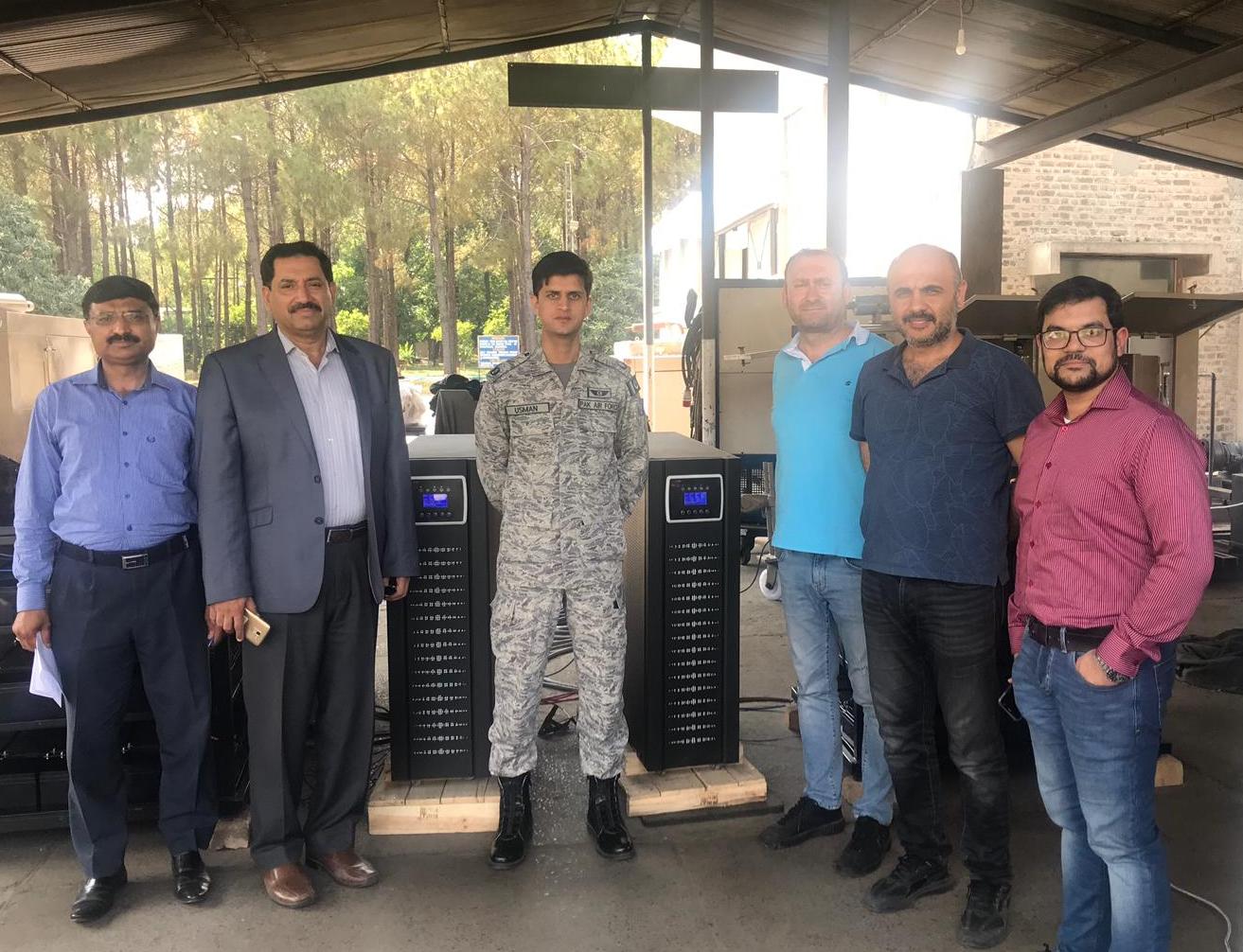 PAKISTAN AIRFORCE REDUNDANT UPS INSTALLATION